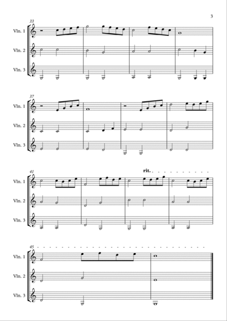 Beauty And The Beast Violin Solo scores gallery preview page 3
