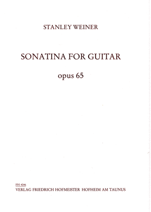 Sonatina for guitar, op. 65
