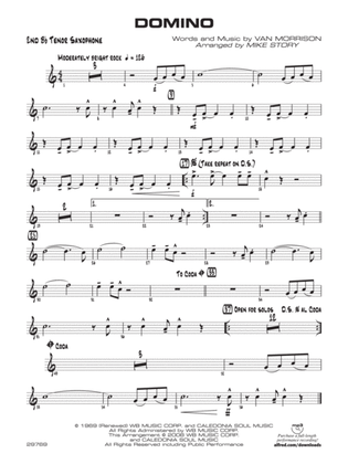 Domino: 2nd B-flat Tenor Saxophone