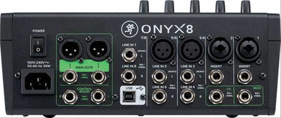 Onyx8 8-Channel Premium Analog USB Mixer School and Community scores gallery preview page 5