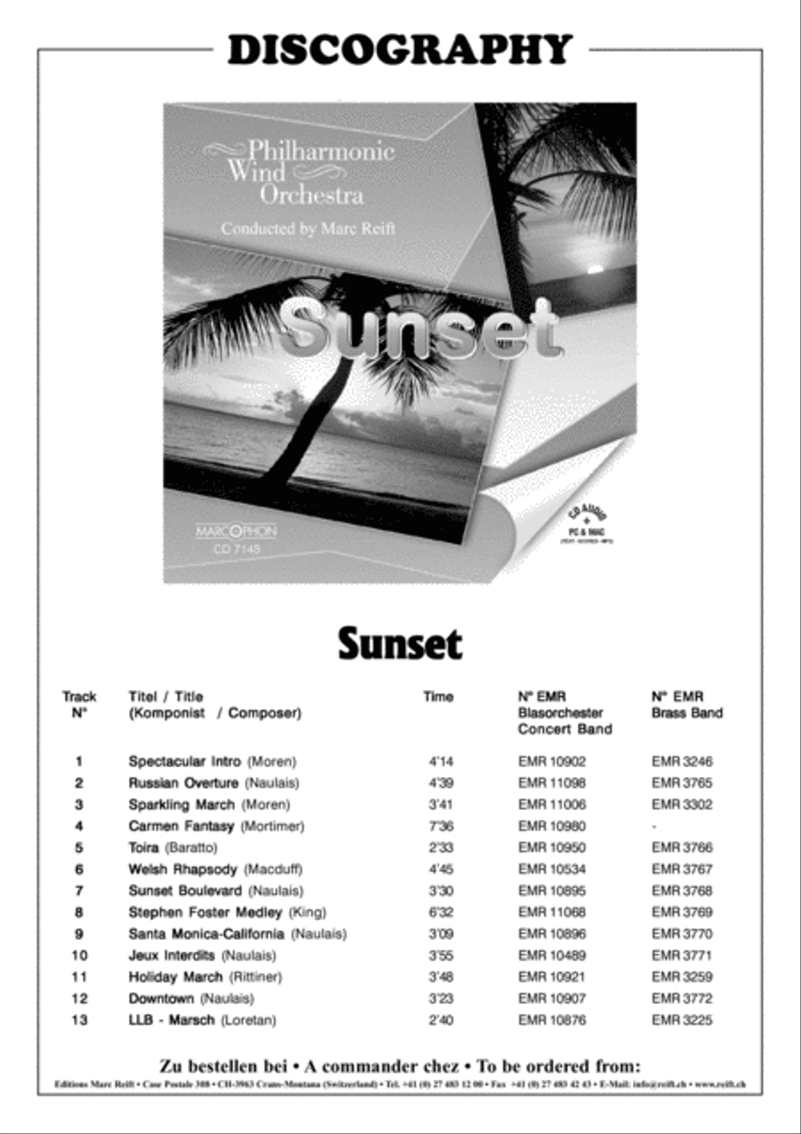 Carmen Fantasy Carmen Fantasy Concert Band scores gallery preview page 3