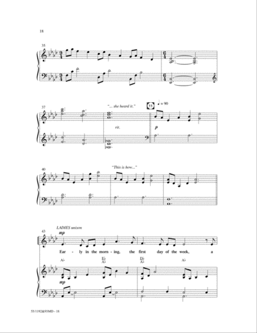 The Lamb 4-Part scores gallery preview page 13