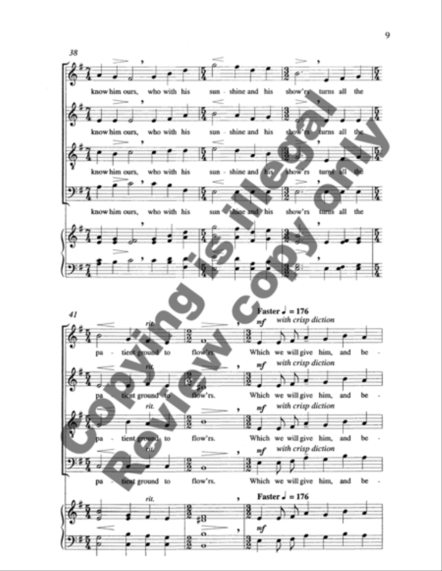 What Sweeter Music 4-Part scores gallery preview page 11