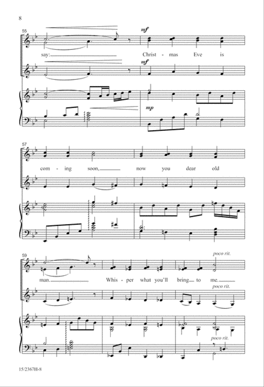 A Family Christmas Spectacular SSA scores gallery preview page 9