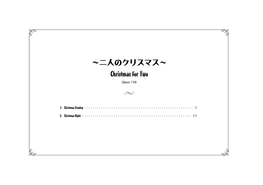 Christmas for Two for piano with 4 hands, Op.158 1 Piano, 4-Hands scores gallery preview page 3