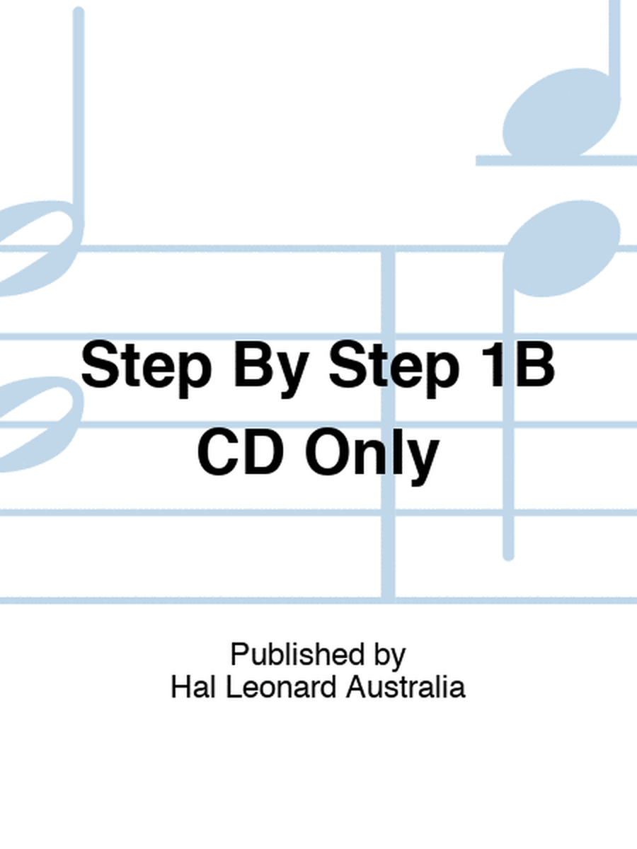 Step By Step 1B CD Only