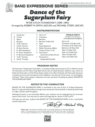 Book cover for Dance of the Sugar Plum Fairy: Score