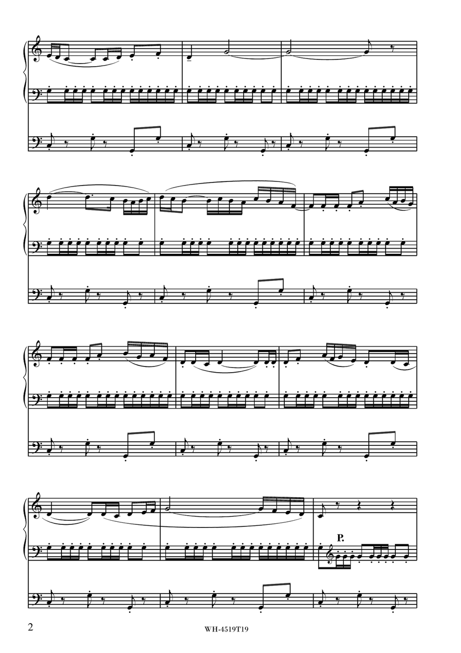 RAVEL / OLLIVE - BOLERO RAVEL / OLLIVE - BOLERO Organ Solo scores gallery preview page 3