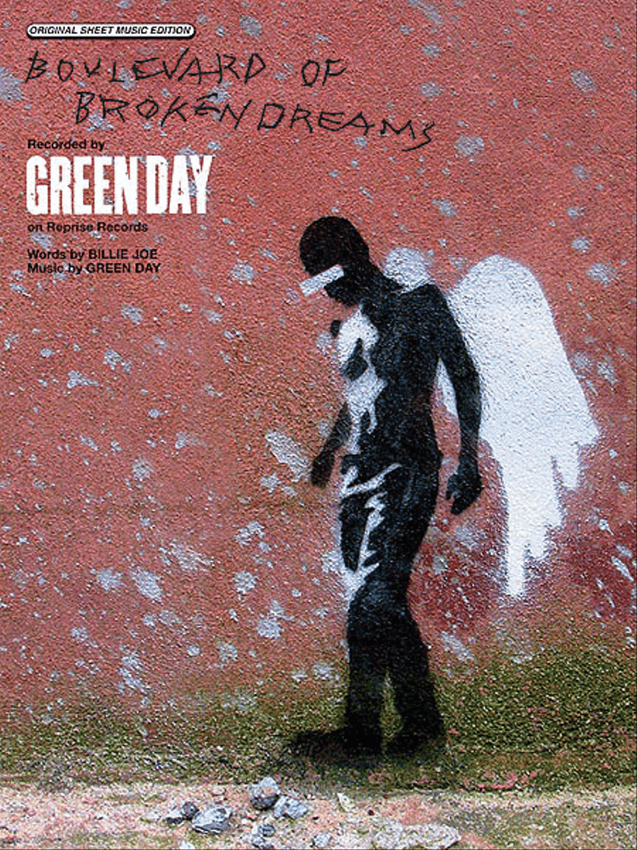 Boulevard of Broken Dreams Piano, Vocal, Guitar scores gallery preview page 1