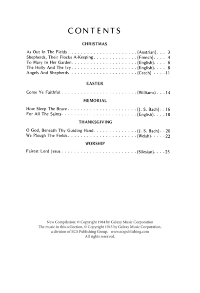 The K. K. Davis Junior Choir Book for Sacred and Festival Occasions (Downloadable)