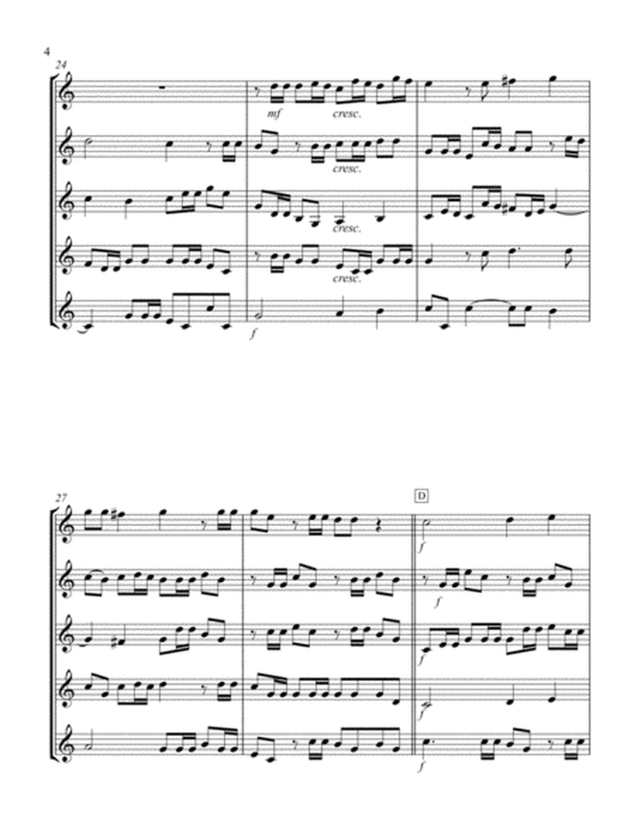Hallelujah Chorus, The (from "Messiah") (Trumpet Quintet)