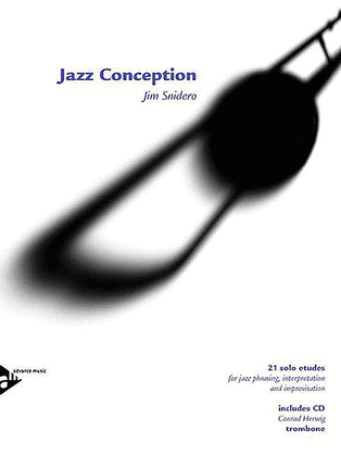 Book cover for Jazz Conception -- Trombone