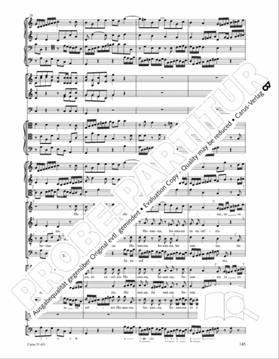 C Minor Mass, K. 427 (Missa in c KV 427) 4-Part scores gallery preview page 161
