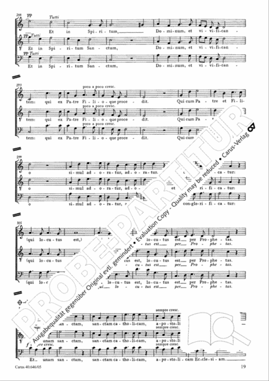 Mass in A major Mass in A major STB scores gallery preview page 20