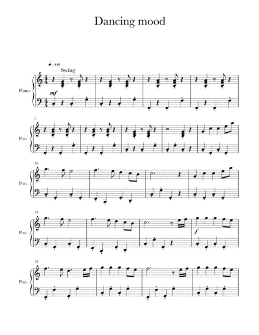 Dancing Mood Piano Method scores gallery preview page 3