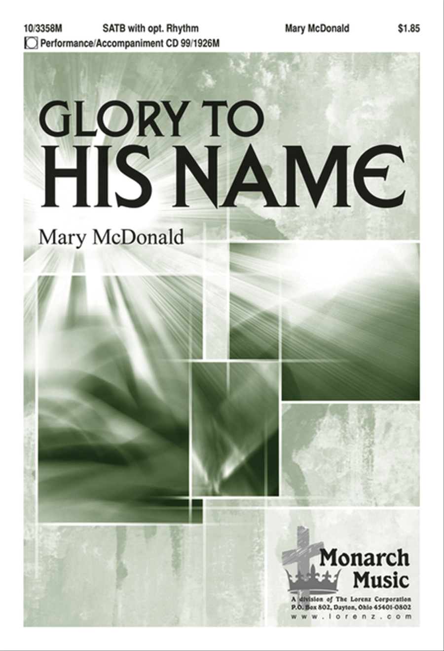 Book cover for Glory to His Name