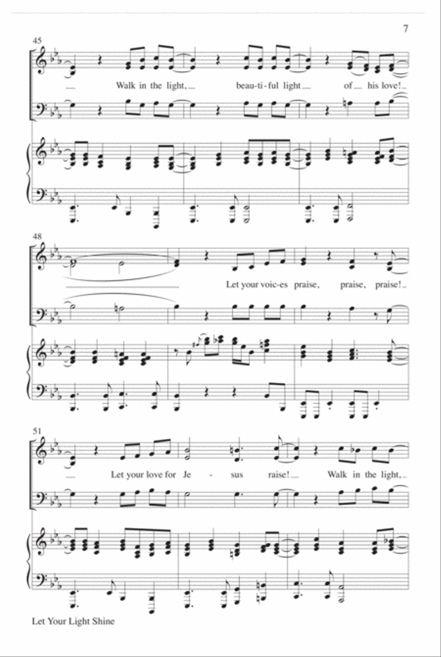 Easy Anthems, Vol. 8 Choir scores gallery preview page 9