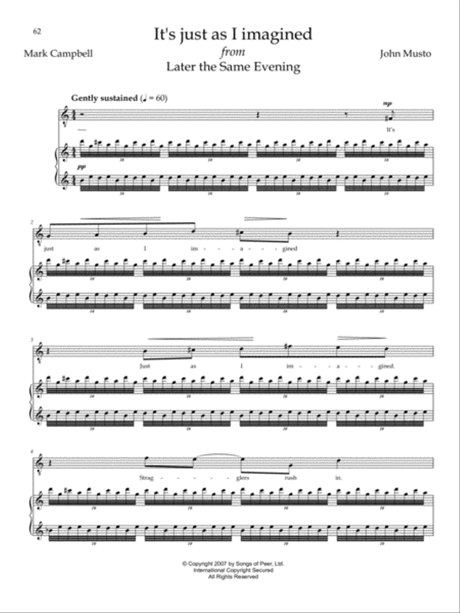 It's Just As I Imagined Voice scores gallery preview page 1