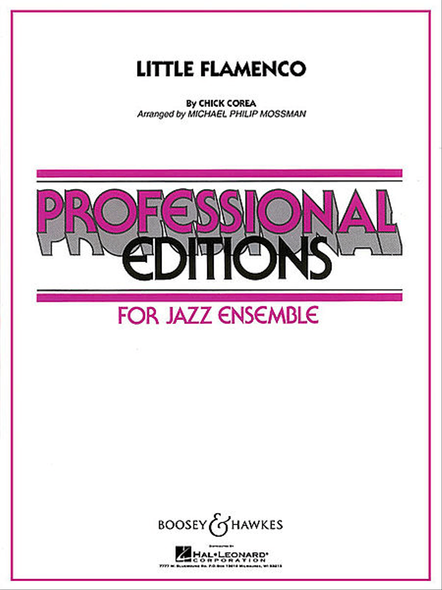 Little Flamenco (jazz Ensemble Grade 5) Full Score Concert Band scores gallery preview page 1