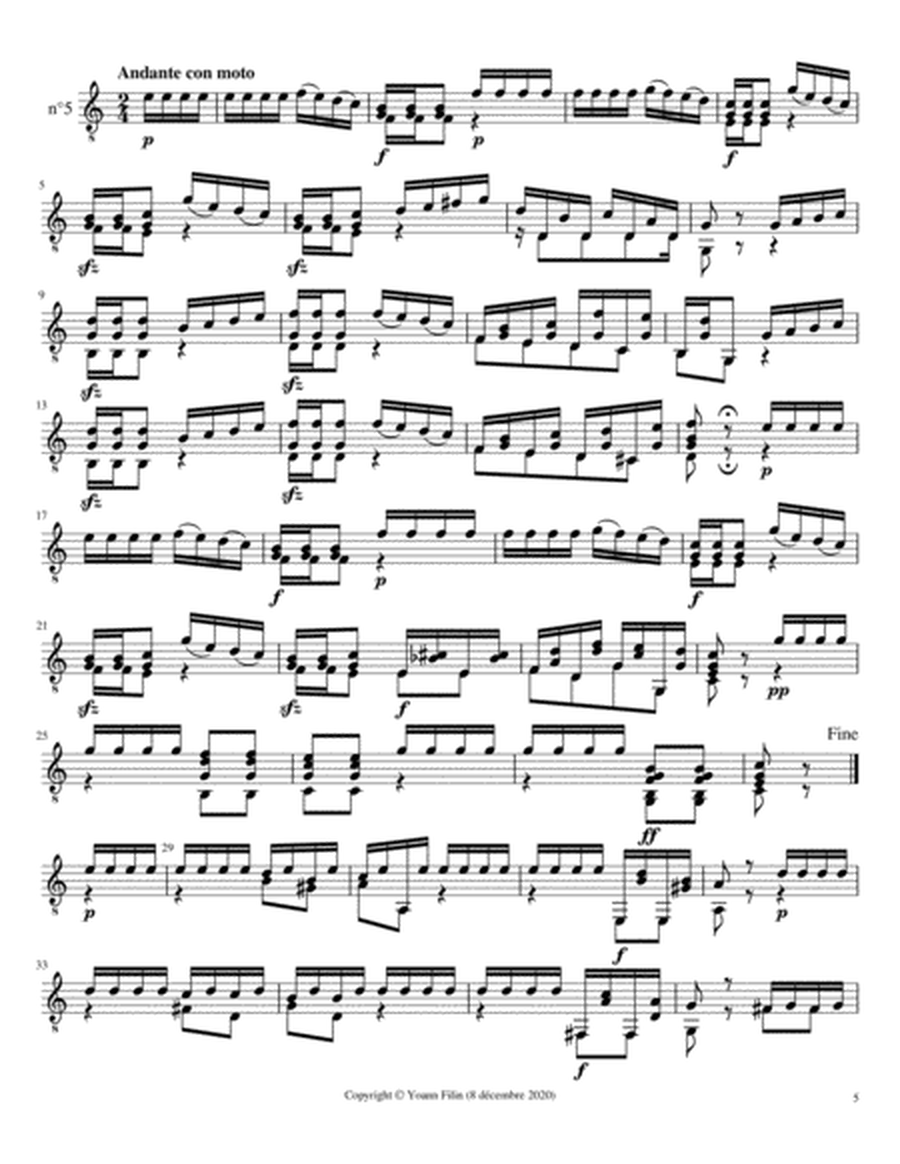 Carulli, Ferdinando - 24 Petites Bagatelles pour la guitare Op.130 (1 à 12)