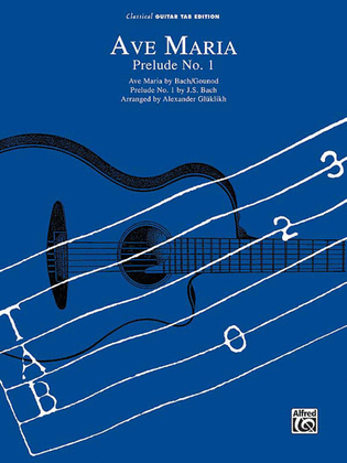 Book cover for Ave Maria and Prelude No. 1