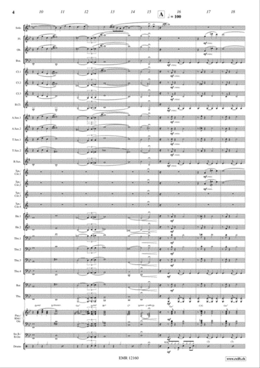 Funkysax Concert Band scores gallery preview page 4