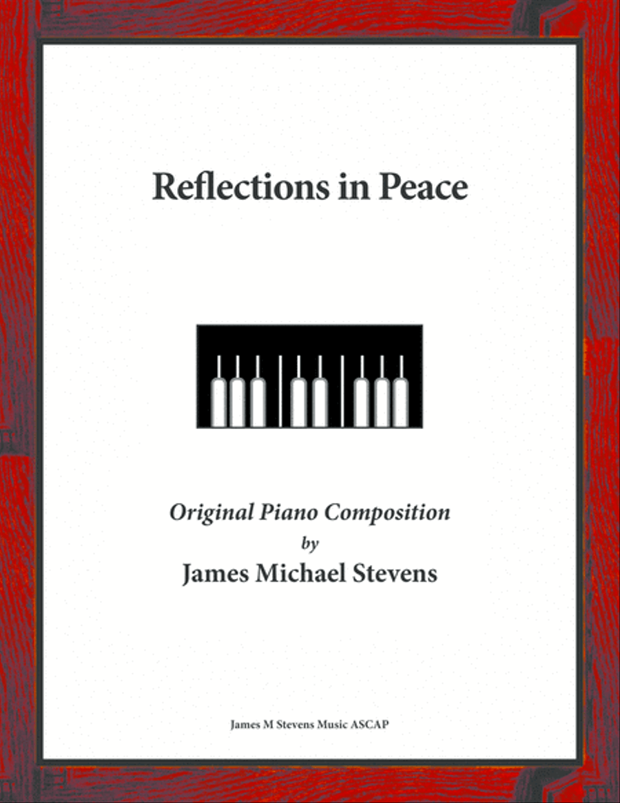 Reflections in Peace Reflections in Peace Piano Solo scores gallery preview page 1