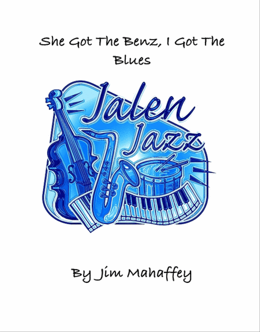 She Got The Benz, I Got The Blooze Jazz Ensemble scores gallery preview page 1
