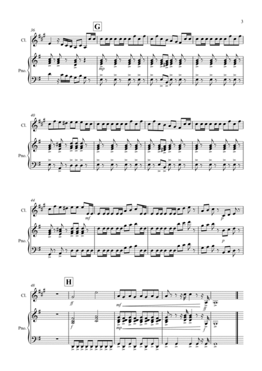 William Tell Overture for Clarinet and Piano image number null
