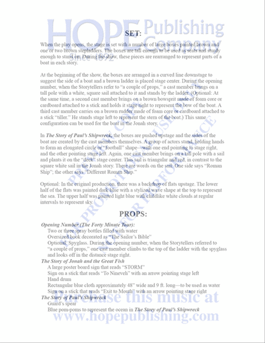 Sailor's Bible Children's Choir scores gallery preview page 6