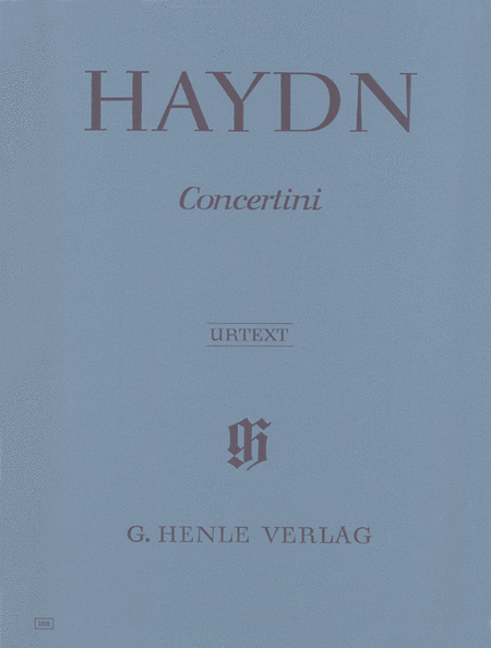 Joseph Haydn: Concertini for Piano (Harpsichord) with two Violins and Violoncello