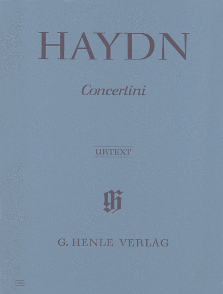 Concertini for Piano (Harpsichord) with Two Violins and Violoncello