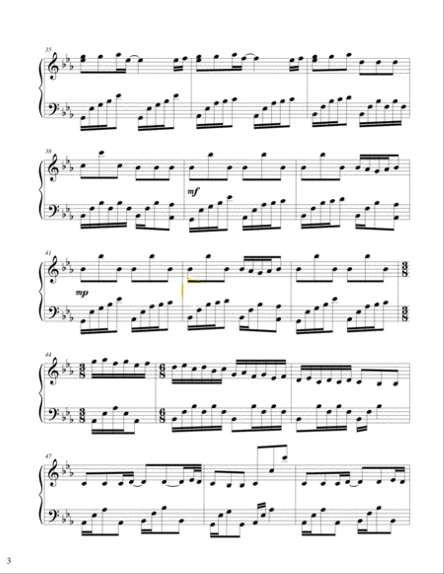 Swinging with The Trees Swinging with The Trees Part scores gallery preview page 3