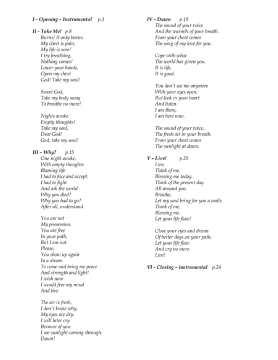 Live! - Full Score and Instrumental Parts. Small Ensemble scores gallery preview page 3
