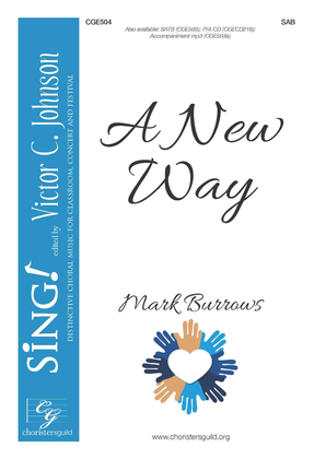 Book cover for A New Way - Three-part Mixed
