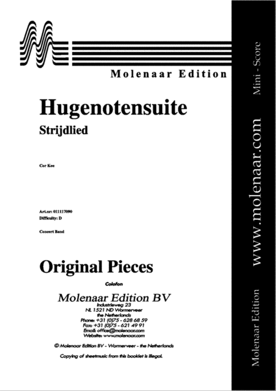 Hugenotensuite Hugenotensuite Concert Band scores gallery preview page 2