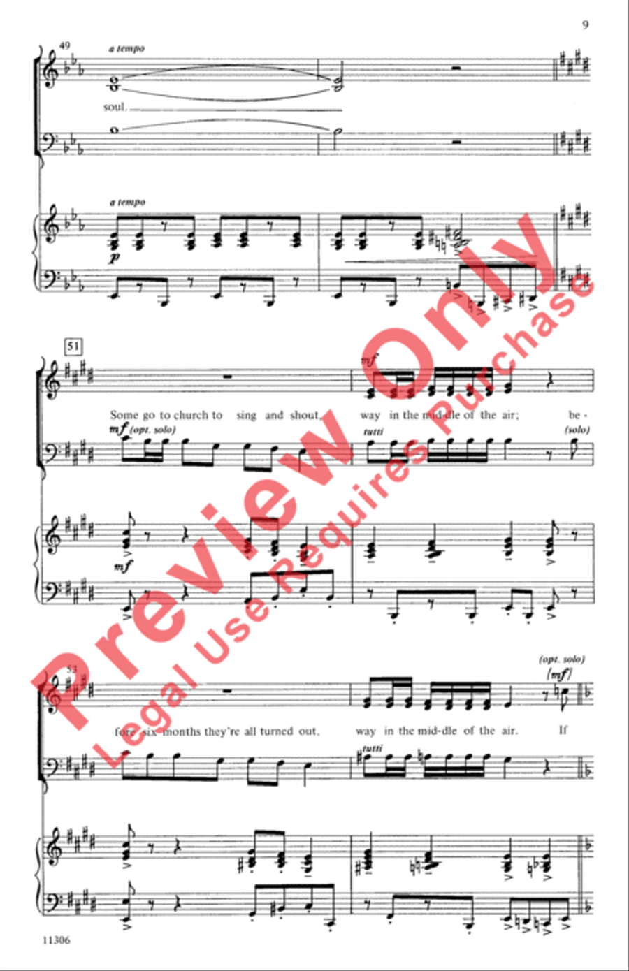 Ezekiel's Wheel Ezekiel's Wheel 3-Part scores gallery preview page 9