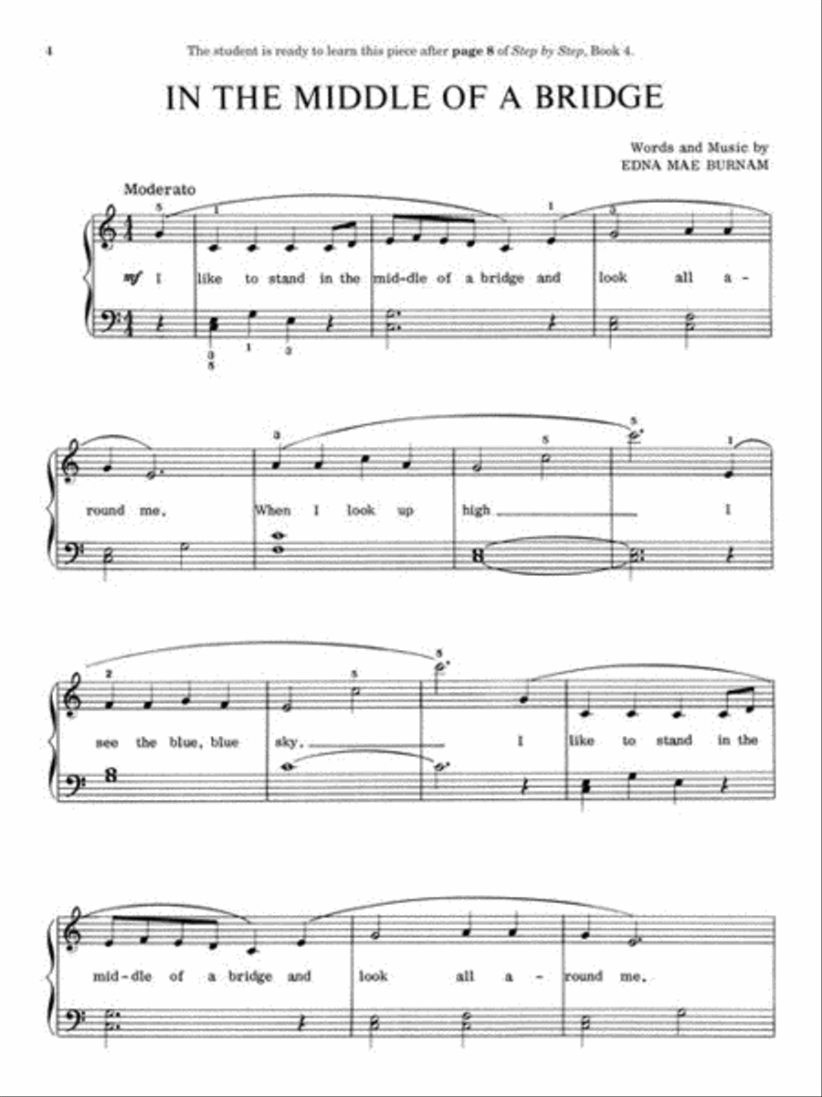 Pieces to Play – Book 4 Pieces to Play – Book 4 Piano Method scores gallery preview page 5
