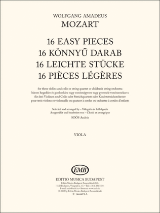 16 Easy Pieces - Viola
