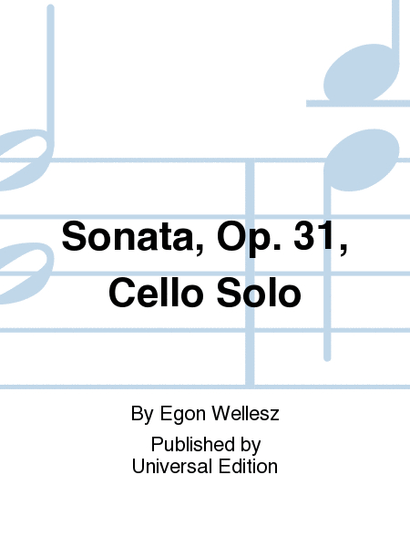 Sonata, Op. 31, Cello Solo