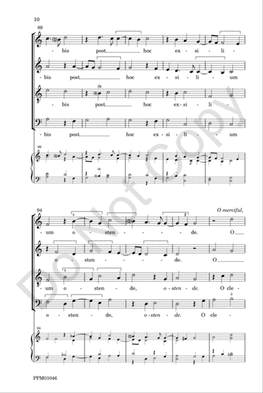 Salve Regina 4-Part scores gallery preview page 14