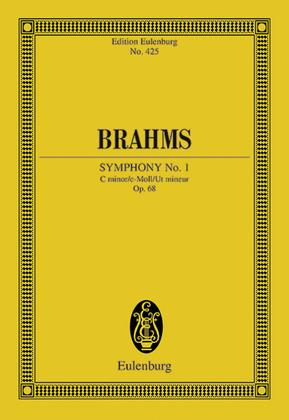Book cover for Symphony No. 1 C minor