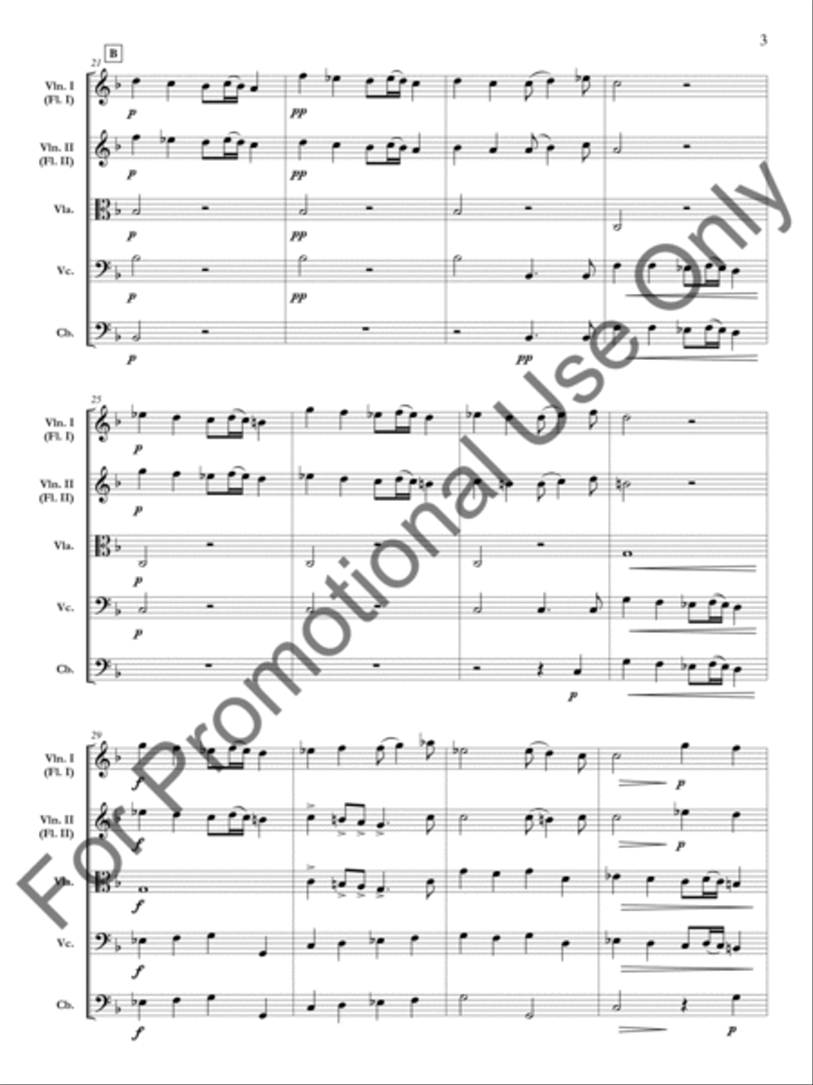 L'Apotheose de Lully: Lyric Shades Orchestra scores gallery preview page 4
