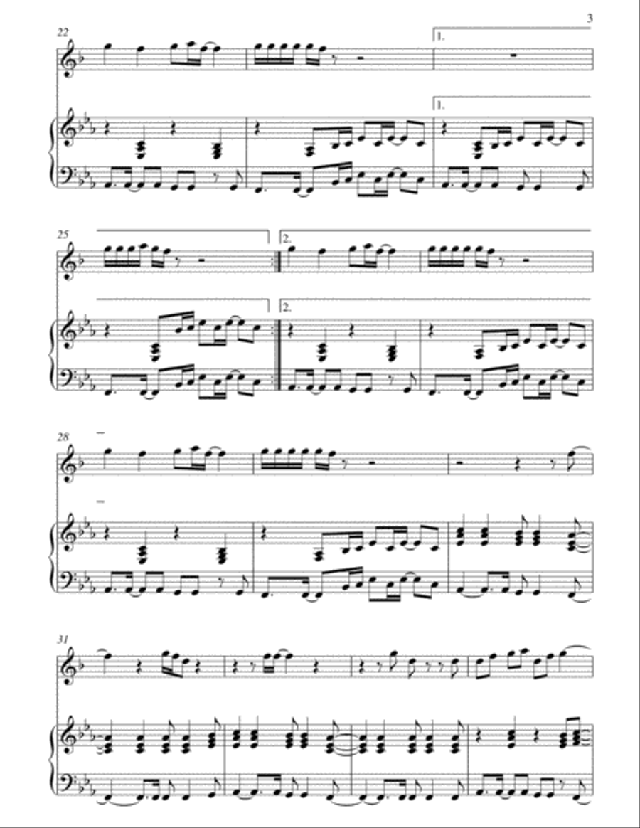 Good As Hell Tenor Saxophone scores gallery preview page 3