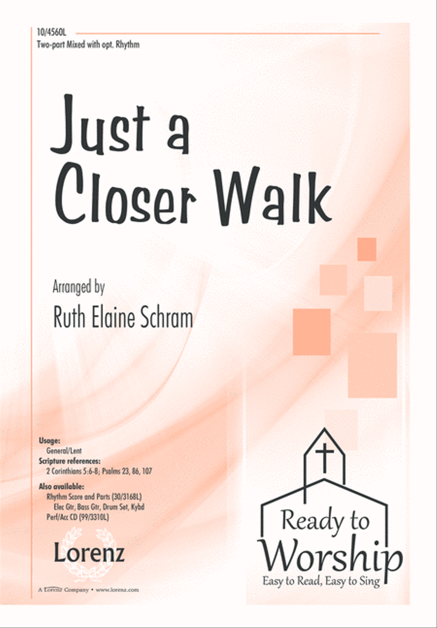 Just a Closer Walk 2-Part scores gallery preview page 1
