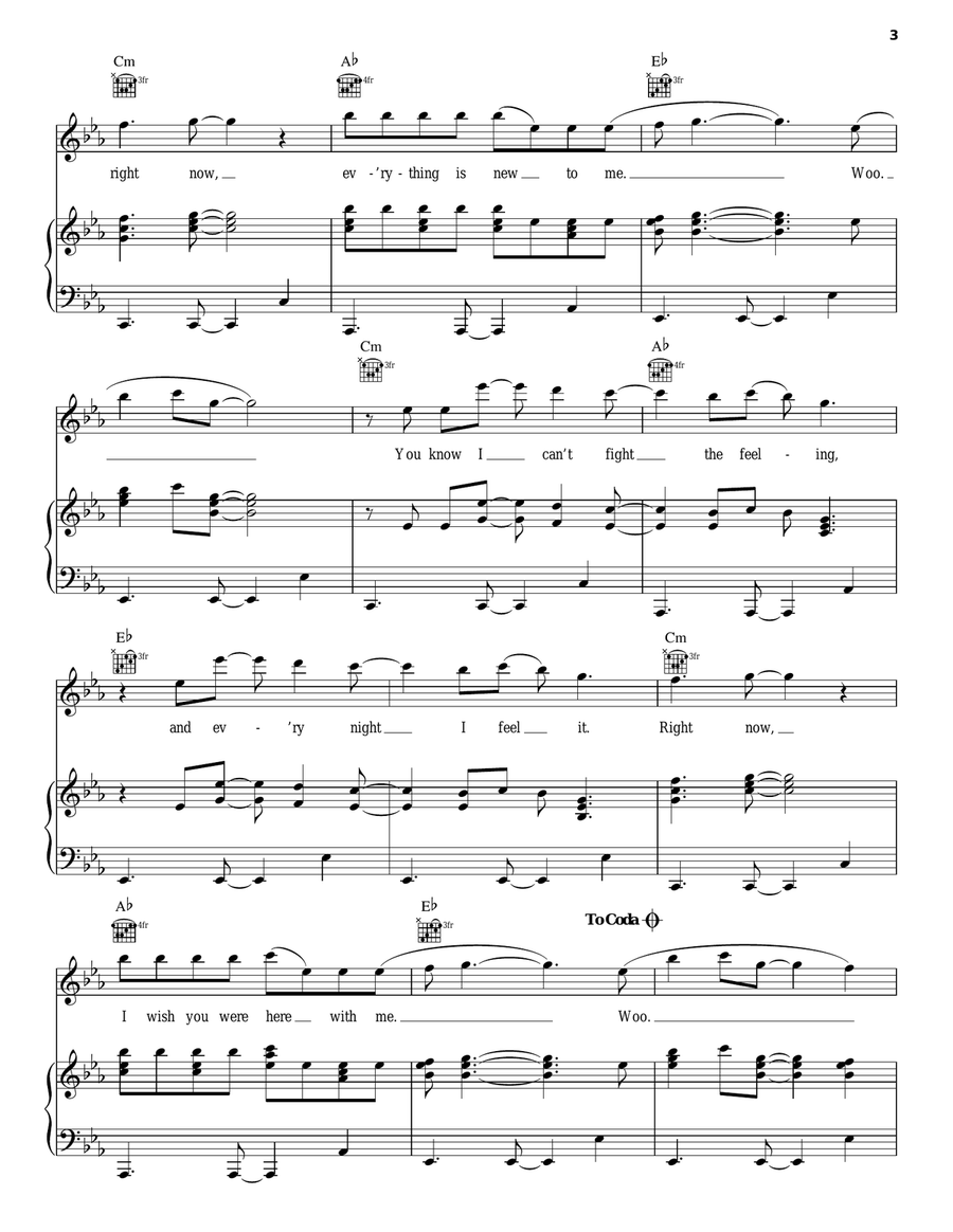 Right Now Acoustic Guitar scores gallery preview page 3