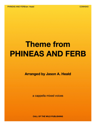 Book cover for Phineas And Ferb Theme