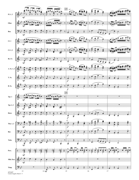 Grand Angelic March - Full Score