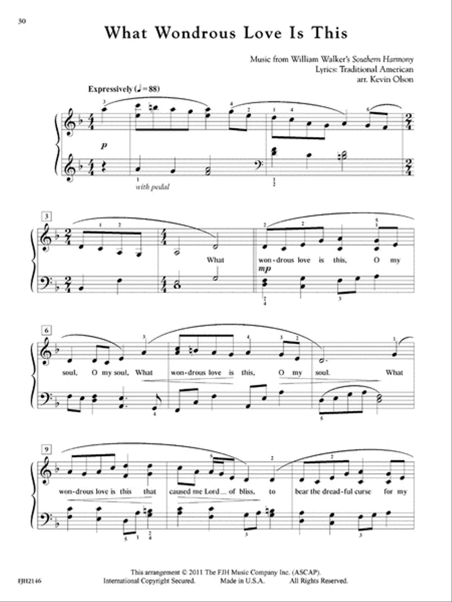 In Recital with Timeless Hymns, Book 5 Piano Method scores gallery preview page 5