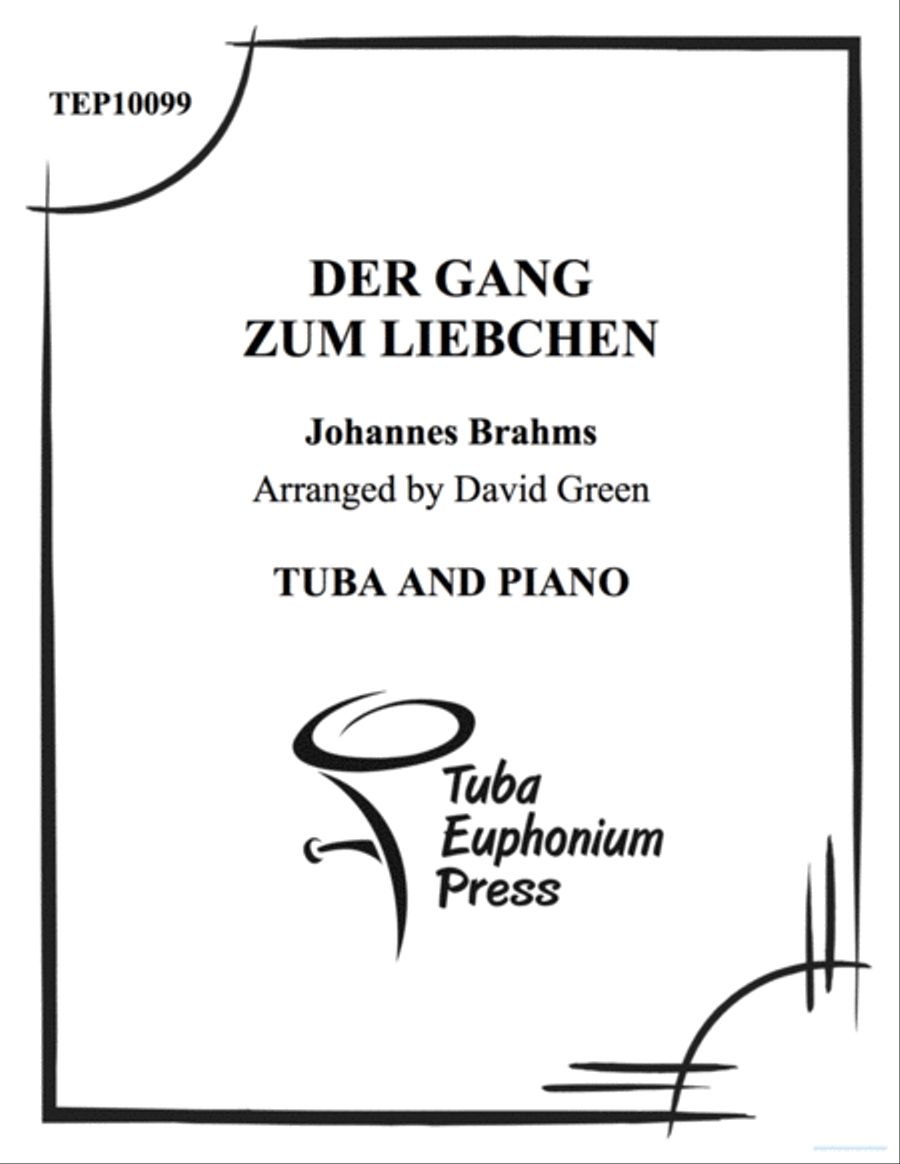 Der gang zum liebchen Tuba scores gallery preview page 1